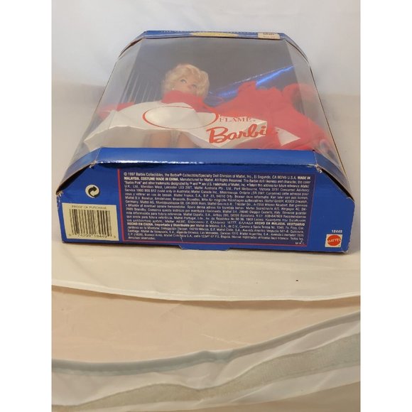 NEW 1997 Barbie Doll Silken Flame 1962 collector edition Blonde NIB 18449 Mattel - Picture 2 of 7